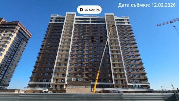Ход строительства 25 февраля 2026