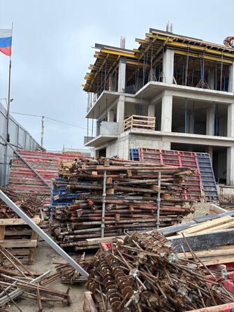 Ход строительства 22 декабря 2025