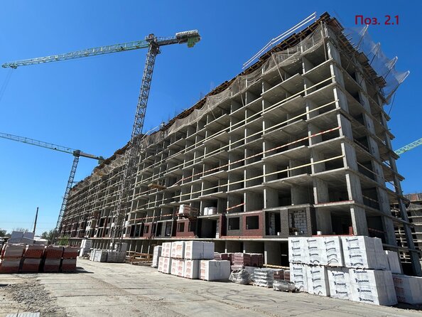Ход строительства 21 августа 2025