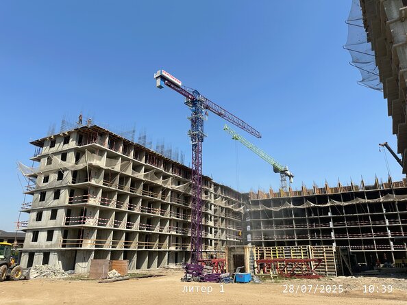 Ход строительства 28 июля 2025