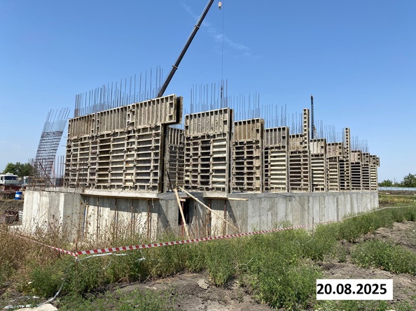 Ход строительства 25 августа 2025