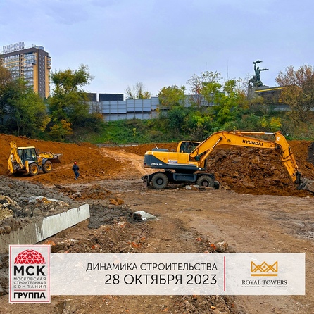 Ход строительства 2 ноября 2023