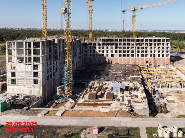 Ход строительства 26 сентября 2025
