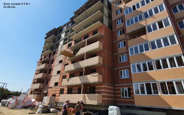 Ход строительства 1 сентября 2022