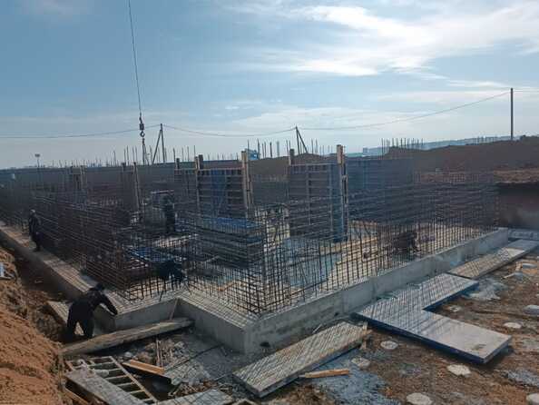 Ход строительства 1 апреля 2025