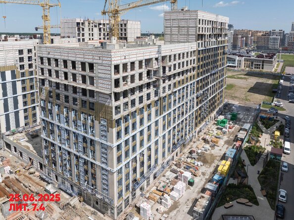 Ход строительства 29 июня 2025