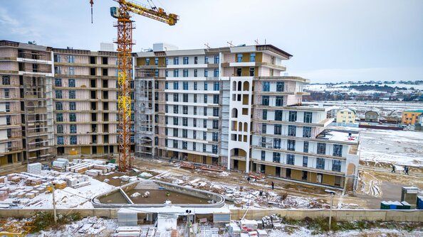 Ход строительства 4 февраля 2026
