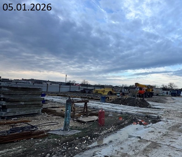 Ход строительства 8 января 2026