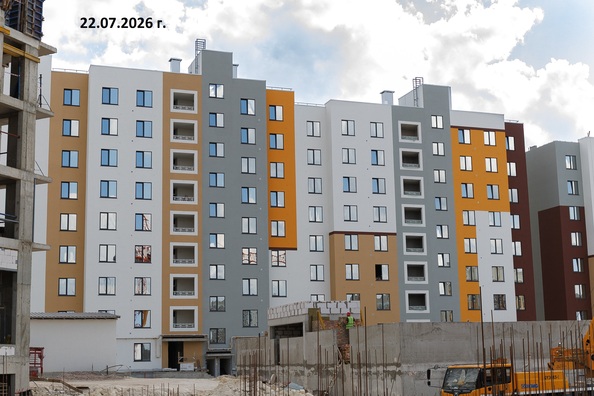 Ход строительства 22 июля 2026
