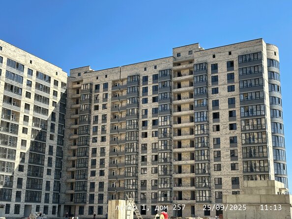 Ход строительства 25 сентября 2025