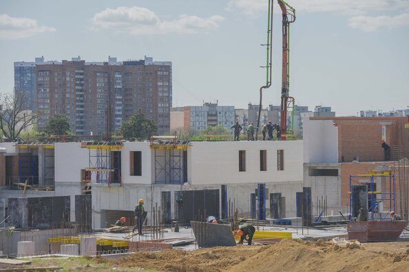 Ход строительства 29 апреля 2025