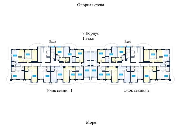 План первого этажа