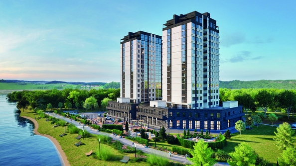 
  Продается 1-комн. квартира, 47.95 м², ЖК НА ВЫСОТЕ
. Фото 2.