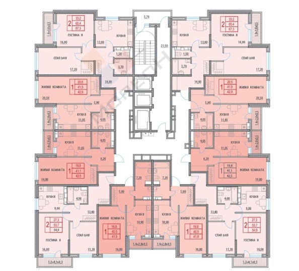 
   Продам 2-комнатную, 55 м², Героя Сарабеева В.И. ул, 9

. Фото 4.