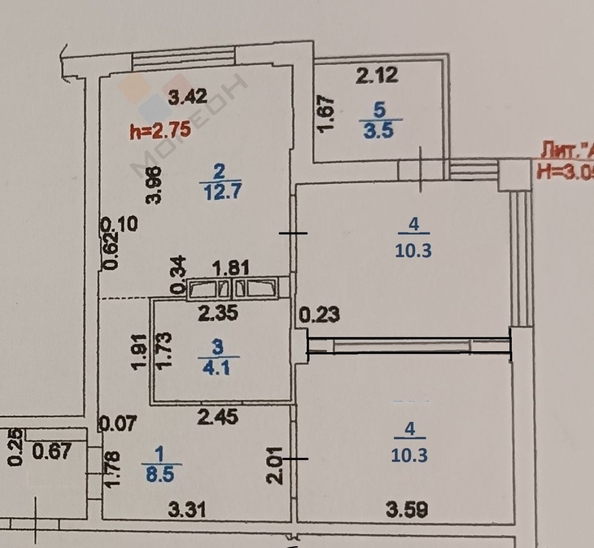 
   Продам 1-комнатную, 45.9 м², Сормовская ул, 204/5

. Фото 8.