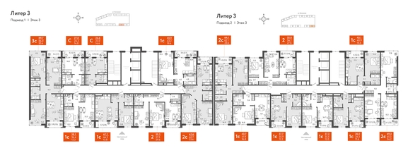 
   Продам 1-комнатную, 43.7 м², Колхозная ул, 5/2 к4

. Фото 1.