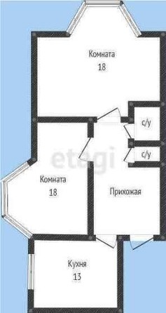 
   Продам 2-комнатную, 64.7 м², Баварская ул, 19

. Фото 17.