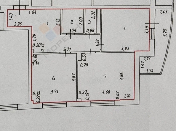 
   Продам 2-комнатную, 67.5 м², Ковалева ул, 46

. Фото 15.