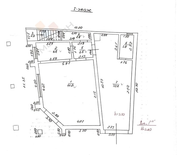 
   Продам помещение свободного назначения, 353 м², Рашпилевская ул, 263

. Фото 18.