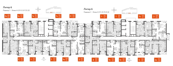 
   Продам 1-комнатную, 37.9 м², Колхозная ул, 5/2 к3

. Фото 1.