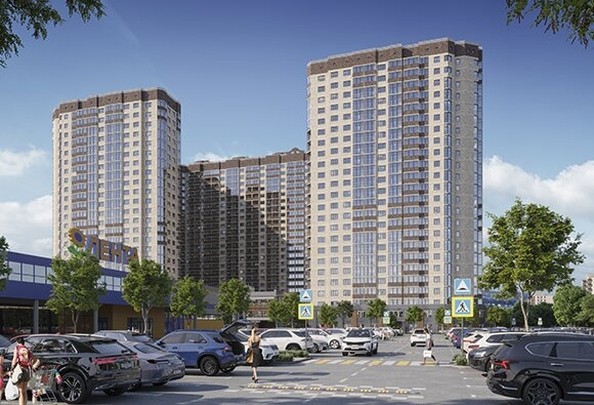 
   Продам 2-комнатную, 56.6 м², Гулливер, литера 1

. Фото 2.