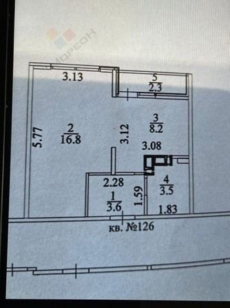 
   Продам 1-комнатную, 34 м², Войсковая ул, 4к4

. Фото 10.