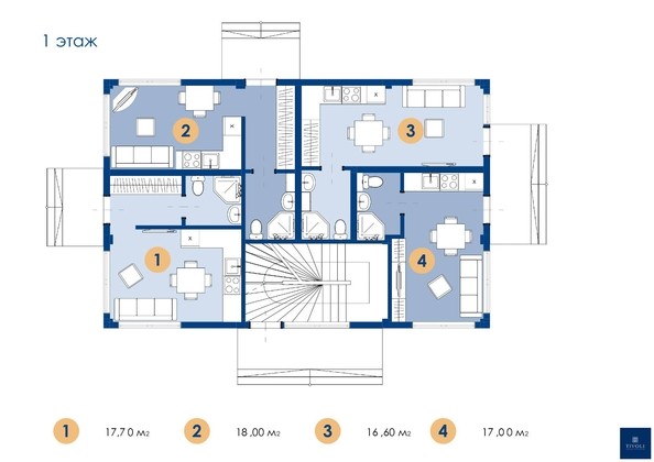 
   Продам 1-комнатную, 21.1 м², Огородный пер, 10Б

. Фото 15.