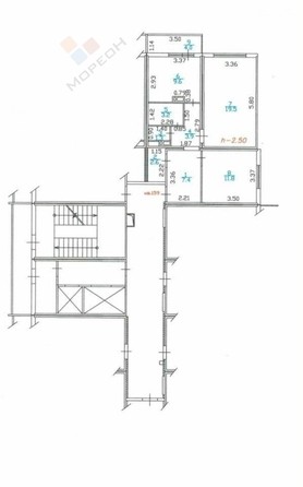 
   Продам 2-комнатную, 59.3 м², Генерала Трошева Г.Н. ул, 31

. Фото 20.