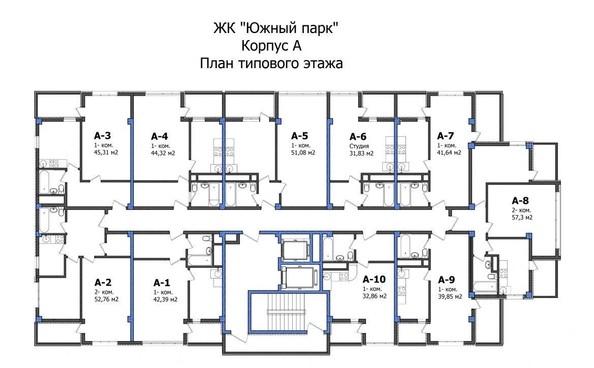 
   Продам 2-комнатную, 45.56 м², Пластунская ул, 104Бк3

. Фото 13.
