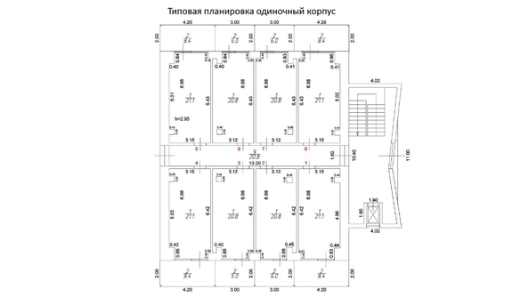 
   Продам 1-комнатную, 27.4 м², Рахманинова пер, 22

. Фото 13.