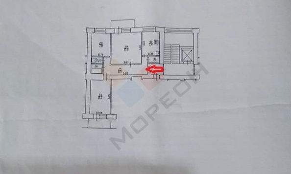 
   Продам 3-комнатную, 56.3 м², Севастопольская ул, 9

. Фото 14.