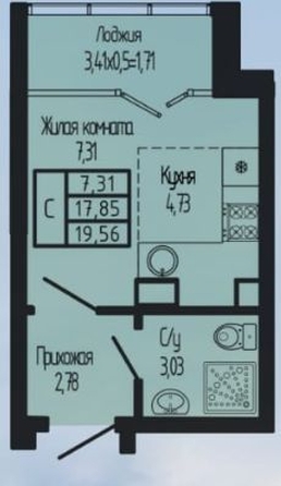 
   Продам студию, 21.27 м², Sun Hills Olginka (Сан Хилс), 2

. Фото 11.