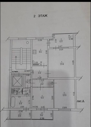 
   Продам 3-комнатную, 75.7 м², Победы ул, 111

. Фото 28.