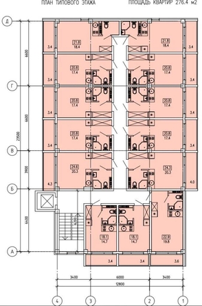 
   Продам 1-комнатную, 24.3 м², Карбышева пер, 7/1

. Фото 8.