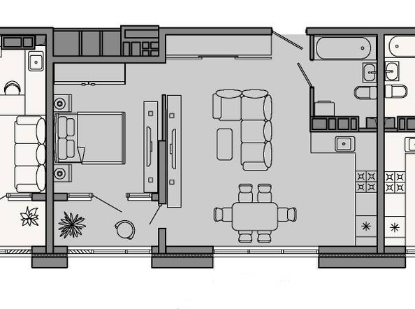 
   Продам 2-комнатную, 49.3 м², Ленина ул, 280/2

. Фото 7.