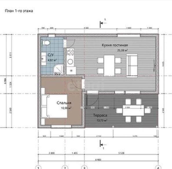 
   Продам таунхаус, 100 м², Краснодар

. Фото 23.