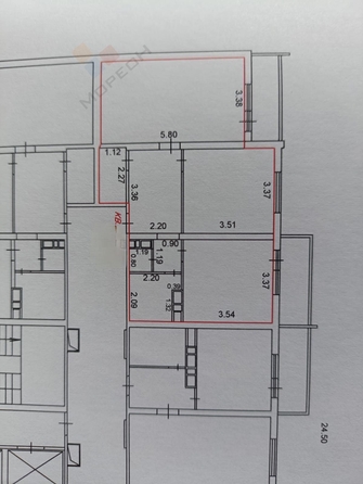 
   Продам 2-комнатную, 59.4 м², Котлярова Н.С. ул, 15/1

. Фото 7.