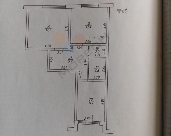 
   Продам торговое помещение, 57.5 м², Домбайская ул, 55/7

. Фото 11.