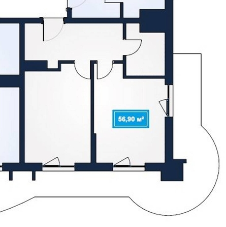 
   Продам 2-комнатную, 63.4 м², Володарского ул, 6

. Фото 10.