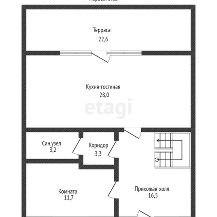 
   Продам дом, 153.7 м², Краснодар

. Фото 11.