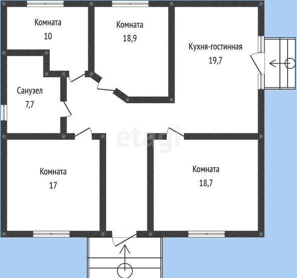 
   Продам дом, 111.7 м², Краснодар

. Фото 23.