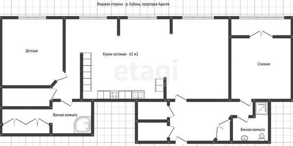 
   Продам 2-комнатную, 151.7 м², Кубанская Набережная ул, 31/1

. Фото 30.