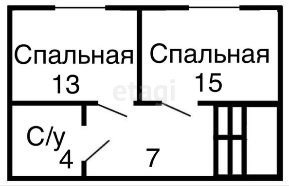 
   Продам 3-комнатную, 82.5 м², Московская ул, 154/1

. Фото 38.