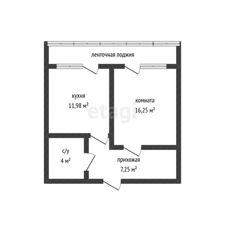 
   Продам 1-комнатную, 41.7 м², Природная ул, 10Б/3

. Фото 16.