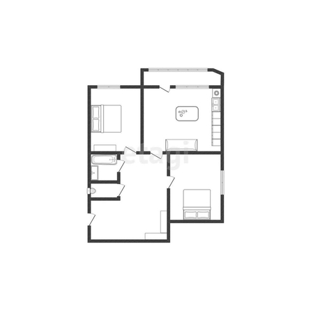 
   Продам 2-комнатную, 59.1 м², Восточно-Кругликовская ул, 26

. Фото 23.