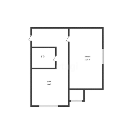 
   Продам 1-комнатную, 37.3 м², Московская ул, 158/4

. Фото 1.