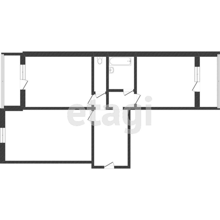 
   Продам 2-комнатную, 54.1 м², Конгрессная ул, 17

. Фото 7.