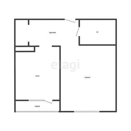 
   Продам 1-комнатную, 36.7 м², Репина пр-д, 3

. Фото 14.