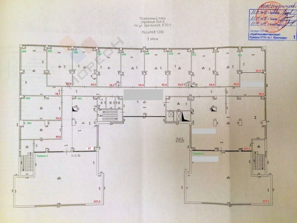 
   Продам офис, 1284.5 м², Уральская ул

. Фото 8.