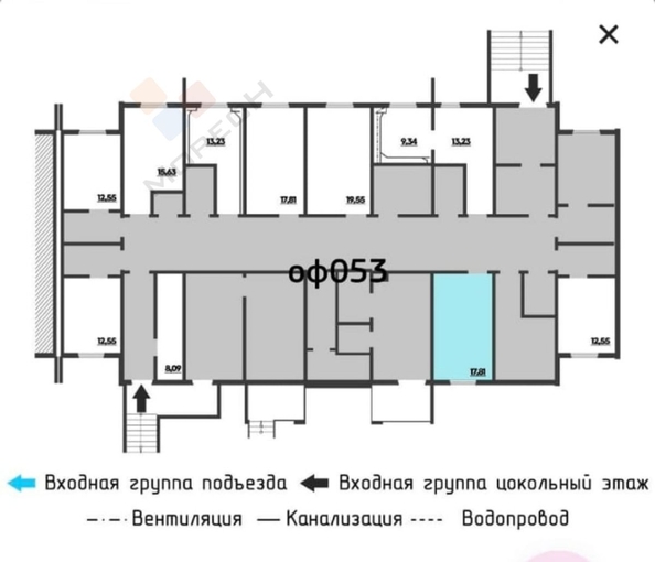 
   Продам помещение свободного назначения, 17.7 м², Зеленоградская ул, 34

. Фото 4.